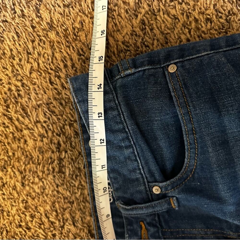 Gap‎ real straight shorts size 27 blue - Picture 5 of 6